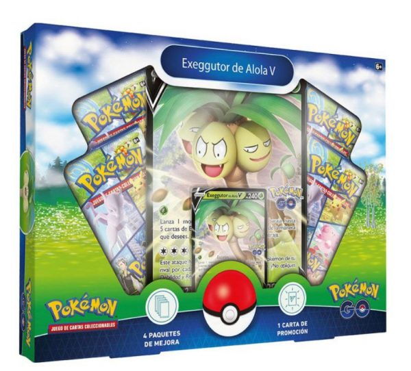 *Pokémon Caja Exeggutor de Alola V (Español)