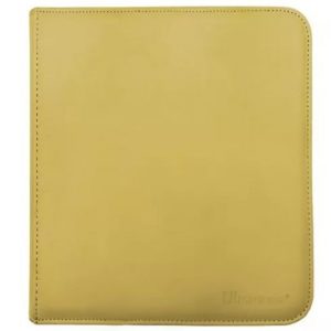 *Carpeta con cremallera 12 bolsillos Amarillo Ultra Pro
