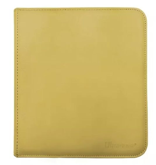 *Carpeta con cremallera 12 bolsillos Amarillo Ultra Pro