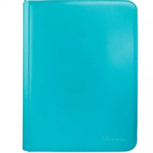 *Carpeta con cremallera 9 Azul claro Ultra Pro