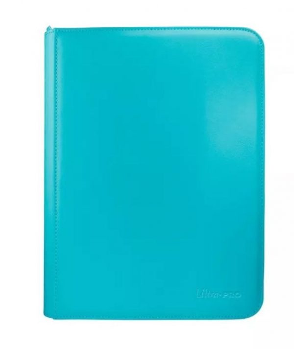 *Carpeta con cremallera 9 Azul claro Ultra Pro
