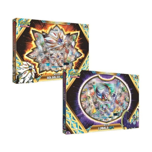 Pokémon Caja Solgaleo GX y Lunala GX (Español,  Modelo Aleatorio)