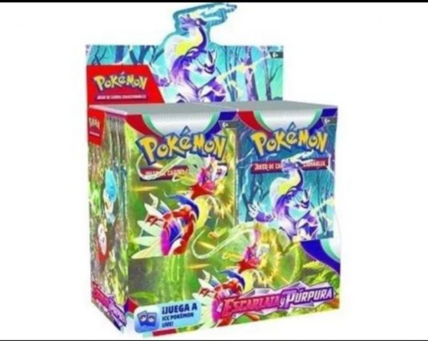 Pokémon Escarlata y Púrpura Booster (Español /36 sobres)