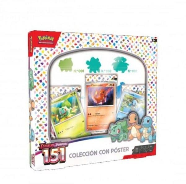 Pokémon 151 Caja con Póster (Español)