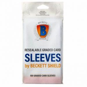 *Fundas Cartas Gradeadas Beckett Shield (100 Unidades)