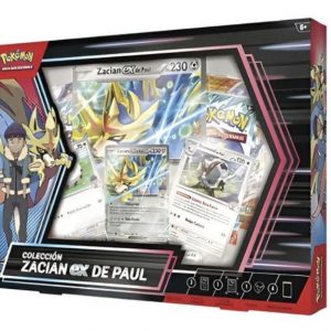 * Pokémon Caja Zacian EX de Paul (Español)
