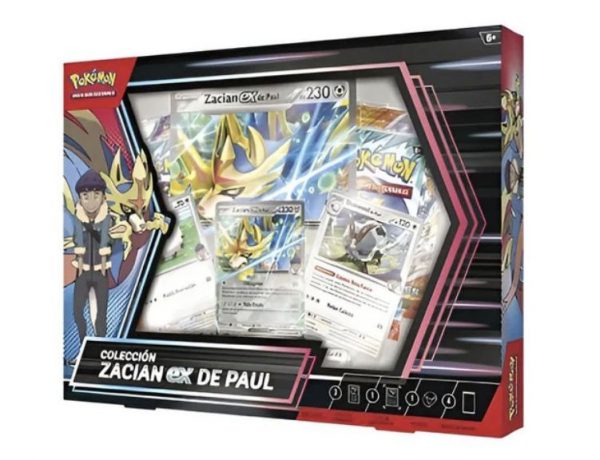 * Pokémon Caja Zacian EX de Paul (Español)