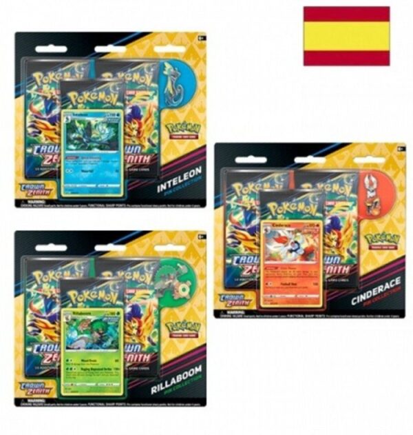 * Pokémon Blíster Cénit Supremo (Español/ Modelo Aleatorio)