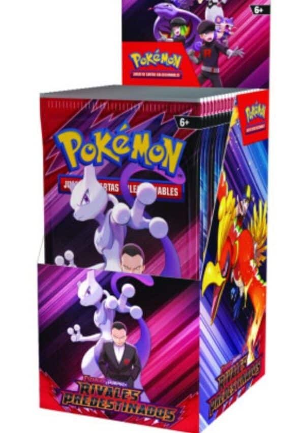 Pokémon Booster Rivales Predestinados 18 Sobres (Español)