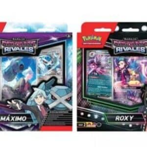 Pokémon Baraja Combate de Rivales, Máximo y Roxy (Español/ Modelo Aleatorio)