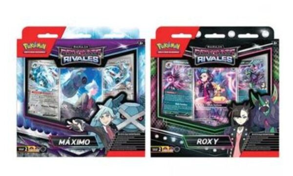 * Pokémon Baraja Combate de Rivales, Máximo y Roxy (Español/ Modelo Aleatorio)
