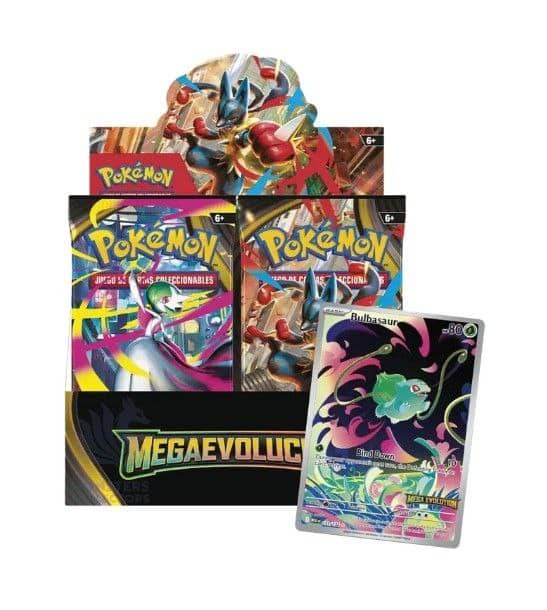 * Pokémon Booster Mega Evoluciones con PROMO (Español) FECHA APROXIMADA 10/10/2025