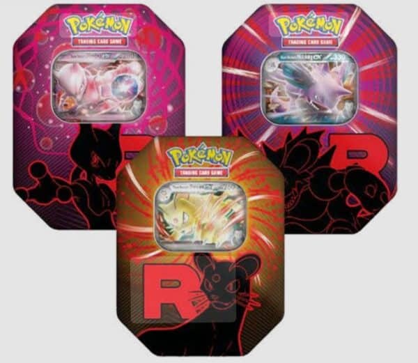* Pokémon 3 Latas Team Rocket 2025 (Español)