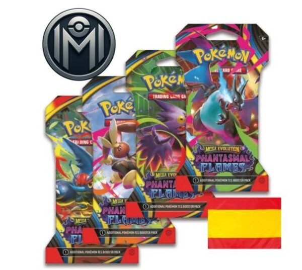 * Pokémon Blíster Llamas Fantasmales (Español)
