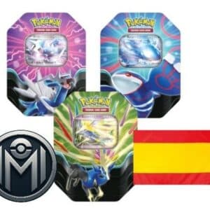 * Latas Pokémon Kiogre/Dialga/Xerneas (Español/Modelo Aleatorio)