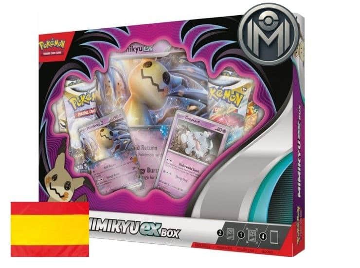 * Caja Pokémon Mimikyu EX (Español)
