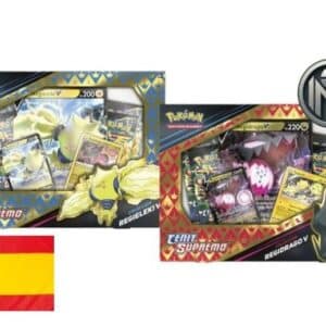 Caja Pokémon Cénit Supremo (Regidrago/Regieleki) (Español/Modelo Aleatorio)