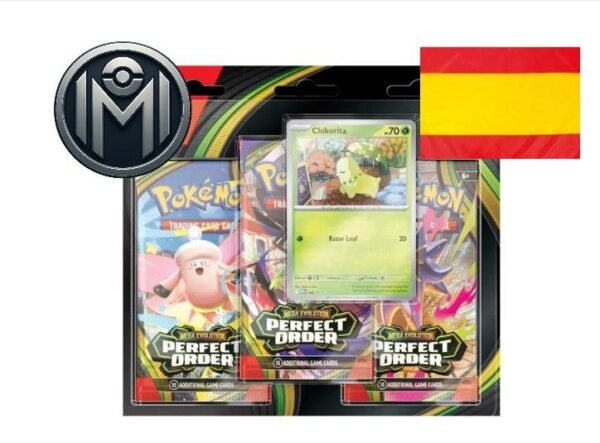 * Blíster de 3 Pokémon Equilibrio Perfecto (Español) FECHA APROXIMADA 10/04/26