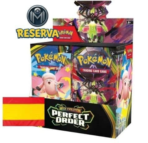 * Booster 36 sobres Pokémon Equilibrio Perfecto (Español) FECHA APROXIMADA 27/03/2026