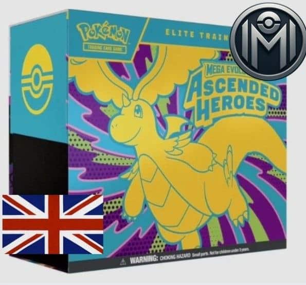 ETB Pokémon Héroes Ascendentes (Inglés)