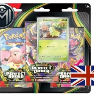 * Blíster de 3 Pokémon Equilibrio Perfecto (Inglés) FECHA APROXIMADA 23/04/26