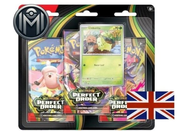 * Blíster de 3 Pokémon Equilibrio Perfecto (Inglés) FECHA APROXIMADA 23/04/26