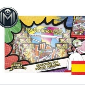 * Colección con Póster Premium Mega-Gardevoir ex - Héroes Ascendentes (Español)