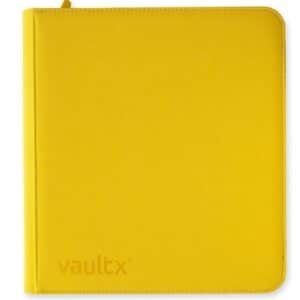 Vault X - Álbum con cremallera de 12 Bolsillos (480 Espacios/amarillo)