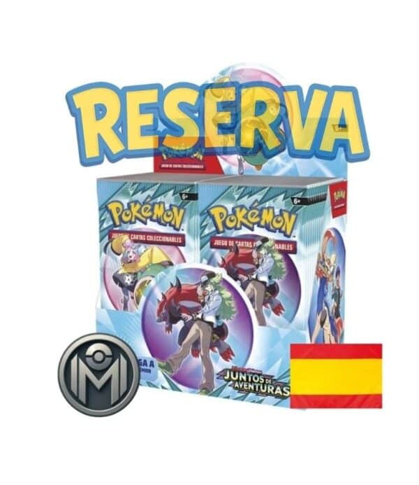 Booster 36 sobres Pokémon Juntos de Aventuras 27/05/26