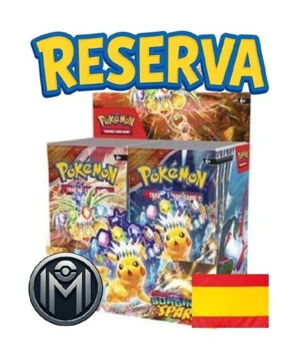 Booster 36 sobres Pokémon Chispas Fulgurantes 27/05/26